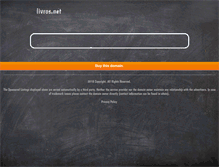 Tablet Screenshot of livros.net